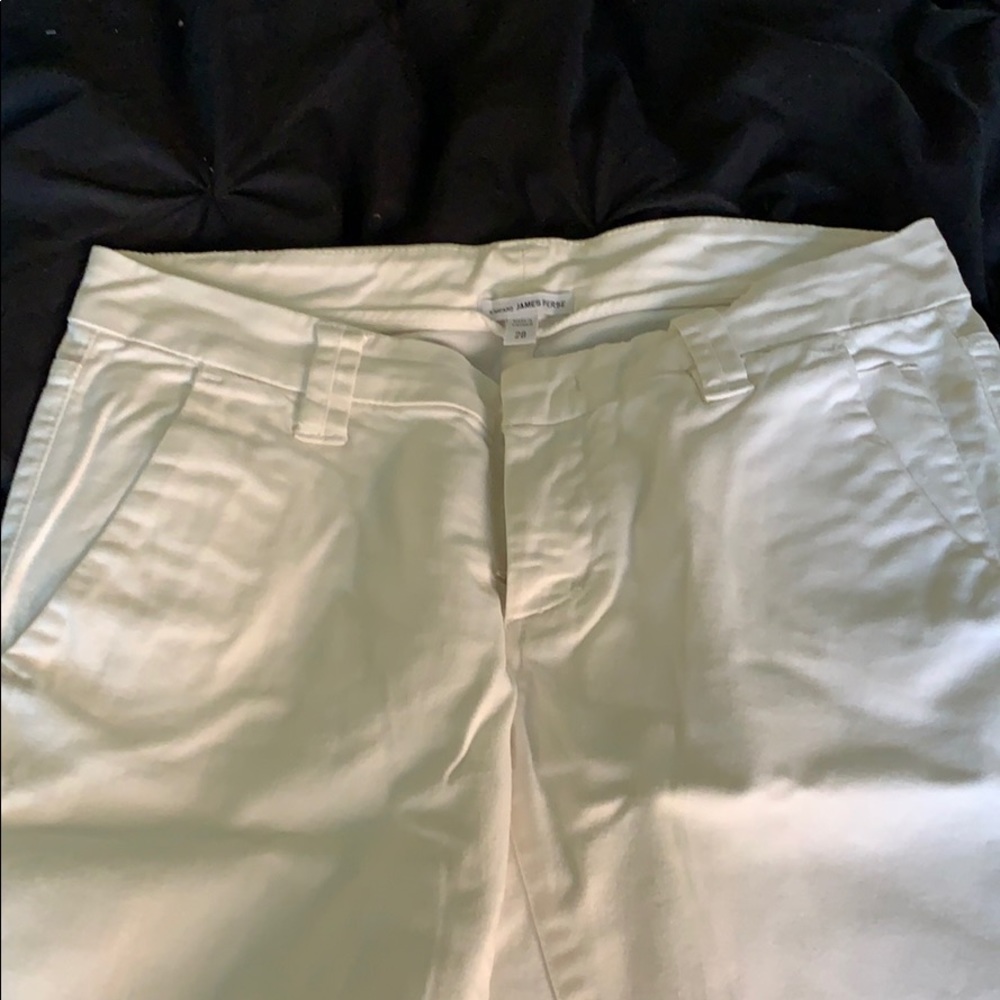 James Perse cotton white jeans 28
